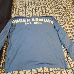 Lot of 2  Under Armour long sleeved tees. Wore 1
